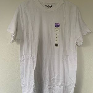 Brand New Gildan White Shirt
